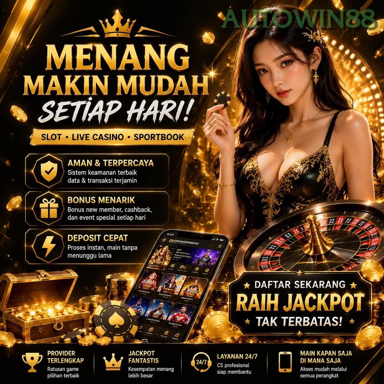 autowin88: Bet Sport Dengan Fitur Terbaik untuk Pemain Indonesia